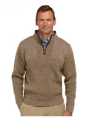 Men's L.L. Bean Waterfowl Sweater with WINDSTOPPER by GORE-TEX LABS. Size XXL.